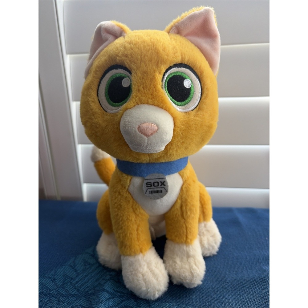 Disney Pixar Lightyear Robot Companion Sox Cat Interactive Talking 12" Plush